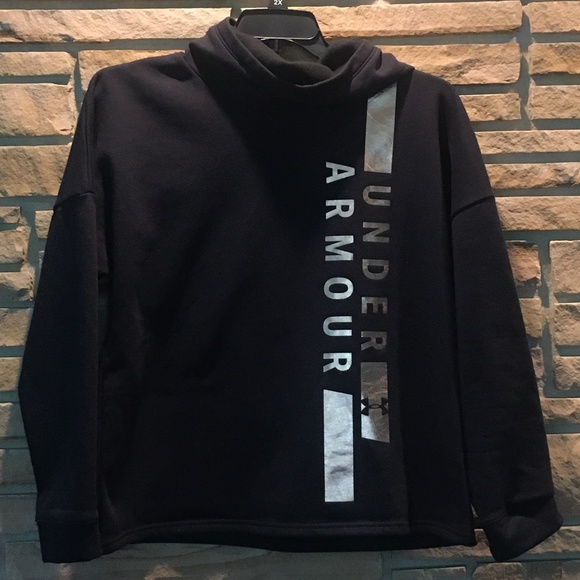under armour black sweatshirt